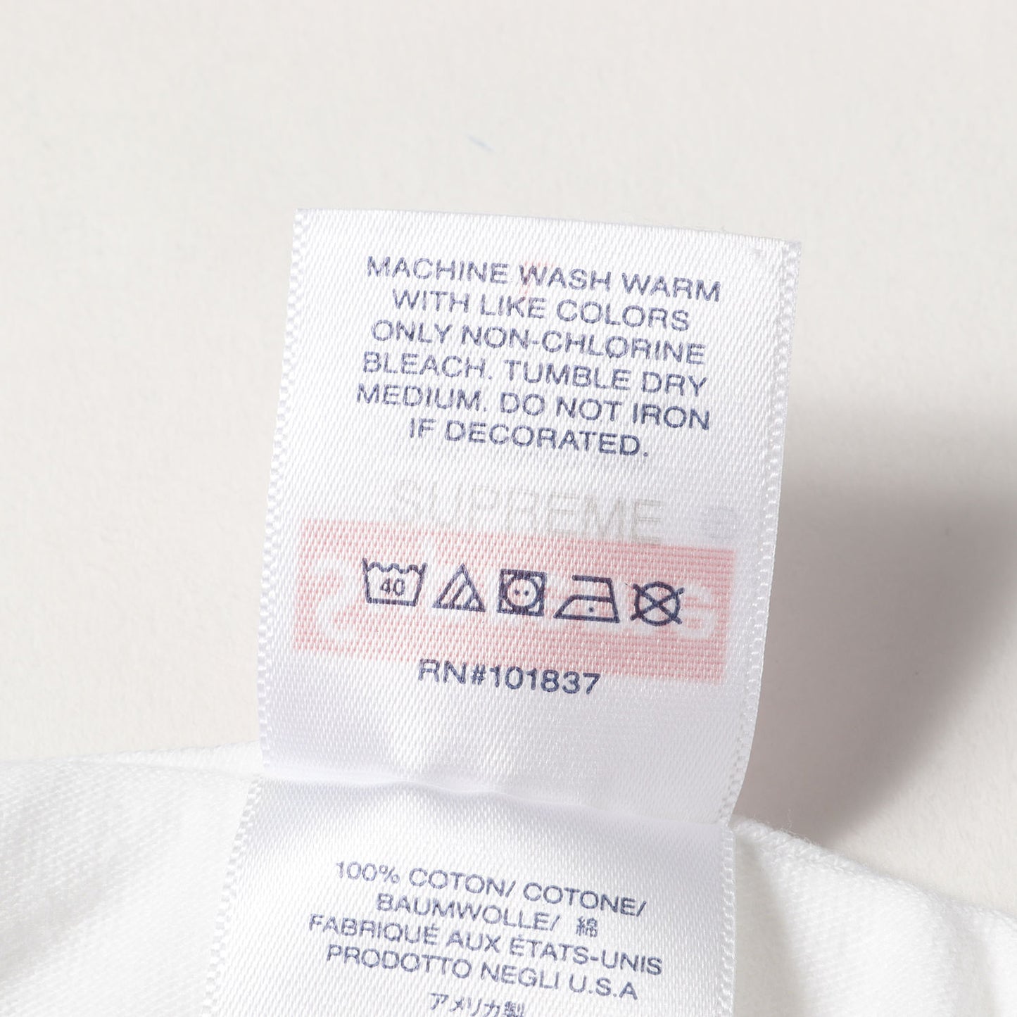 24SS ブランドロゴ クルーネック Tシャツ(Paris Tee)