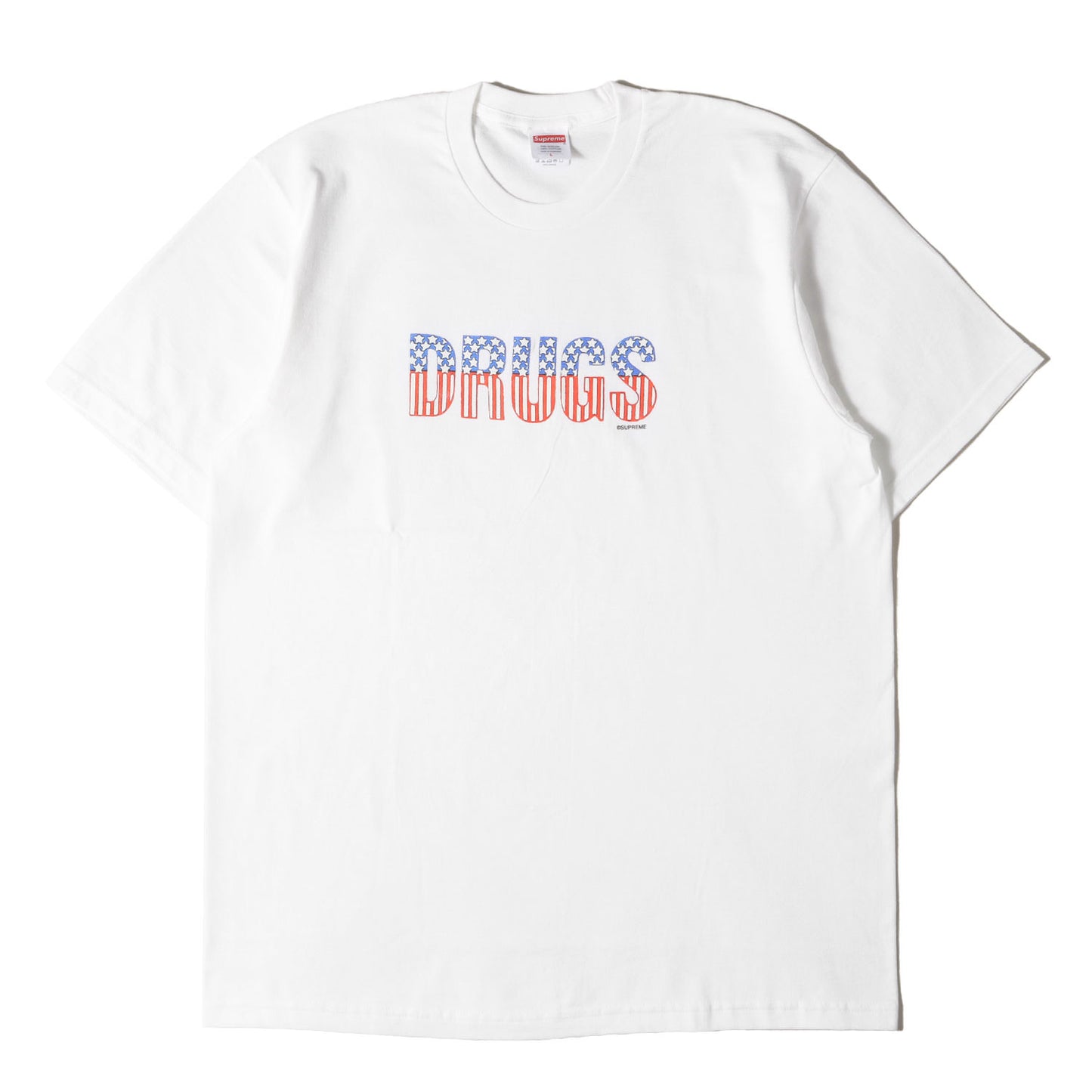 24AW 星条旗 DRUGSロゴ Tシャツ(Drugs Tee)