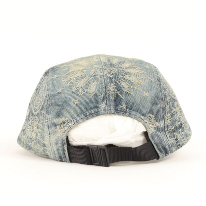 25SS バンダナ柄 ジャガード デニム BOXロゴ キャンプキャップ(Bandana Jacquard Denim Camp Cap)