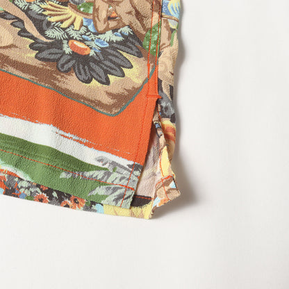 14SS マトソンメニュー柄 レーヨン アロハシャツ(WATUMULLS実名復刻 / SPECIAL EDITION)