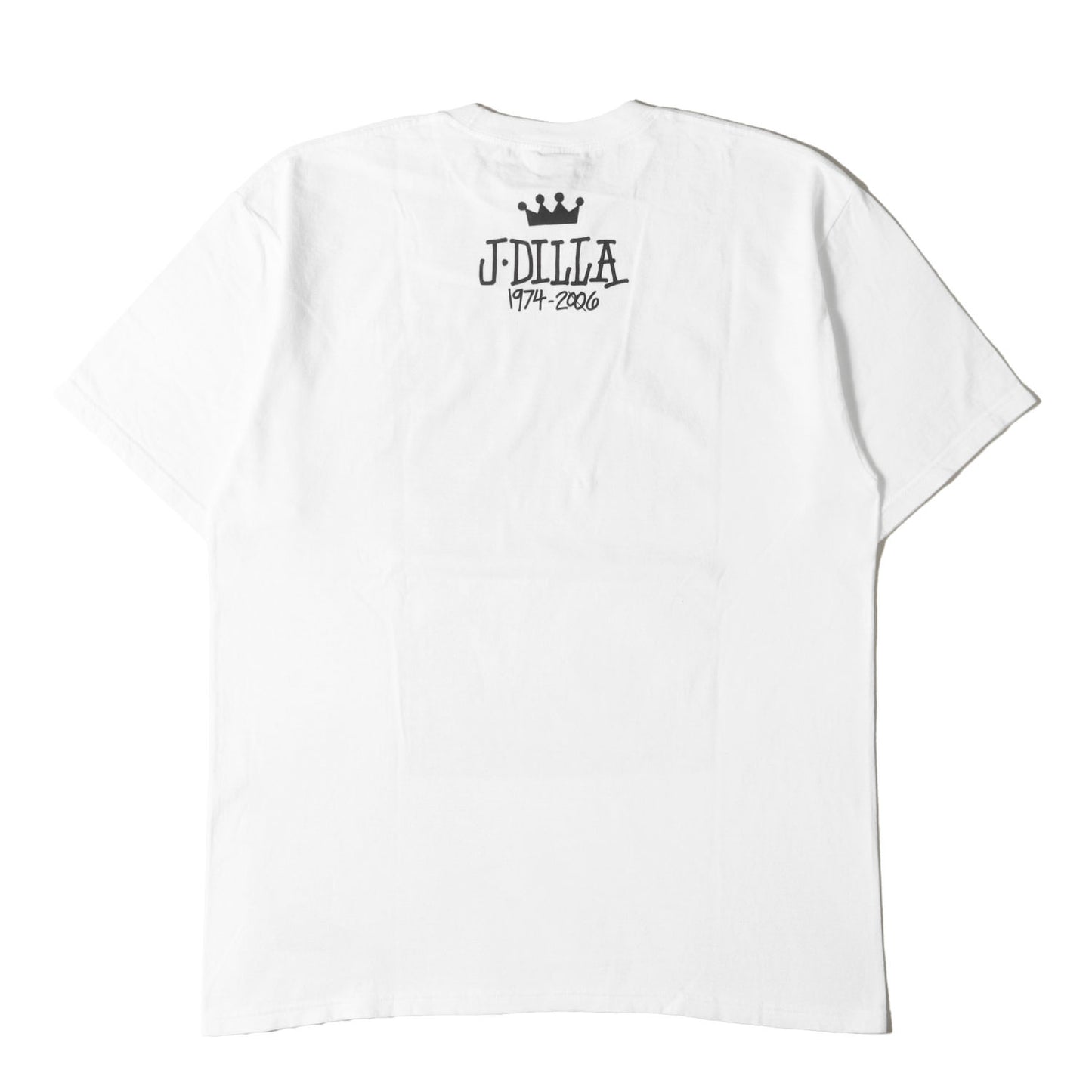 ×J Dilla ×Stones Throw Records フォトプリント Tシャツ