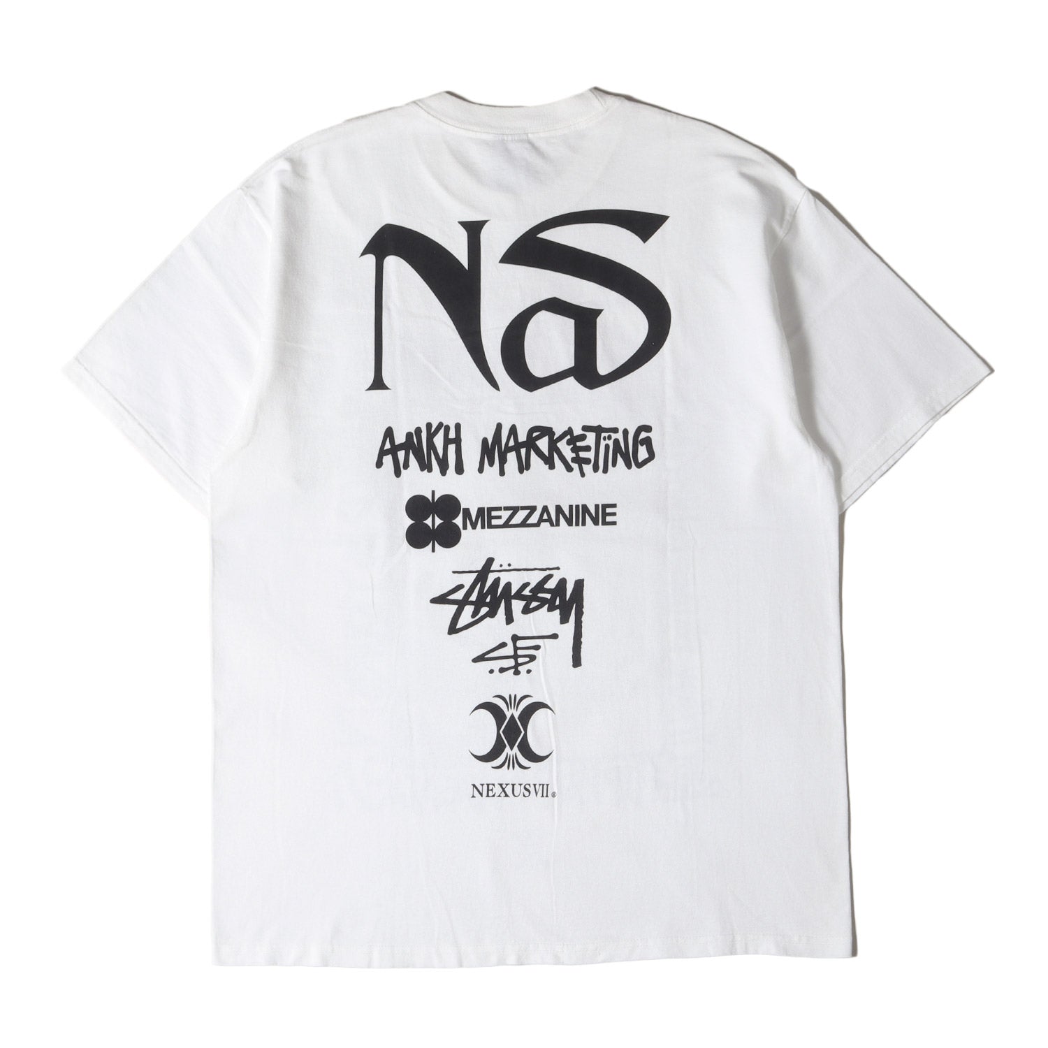 STUSSY x NEXUS7 ネクサス7 コラボTシャツ CHANELロゴ STUSSY ステューシー x ネクサスセブン NEXUS7 NAS TEE ナズ T