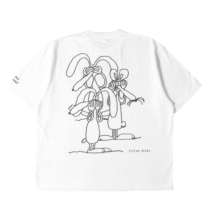 24SS ×Stefan Marx グラフィック ポケット Tシャツ(T-Shirt)
