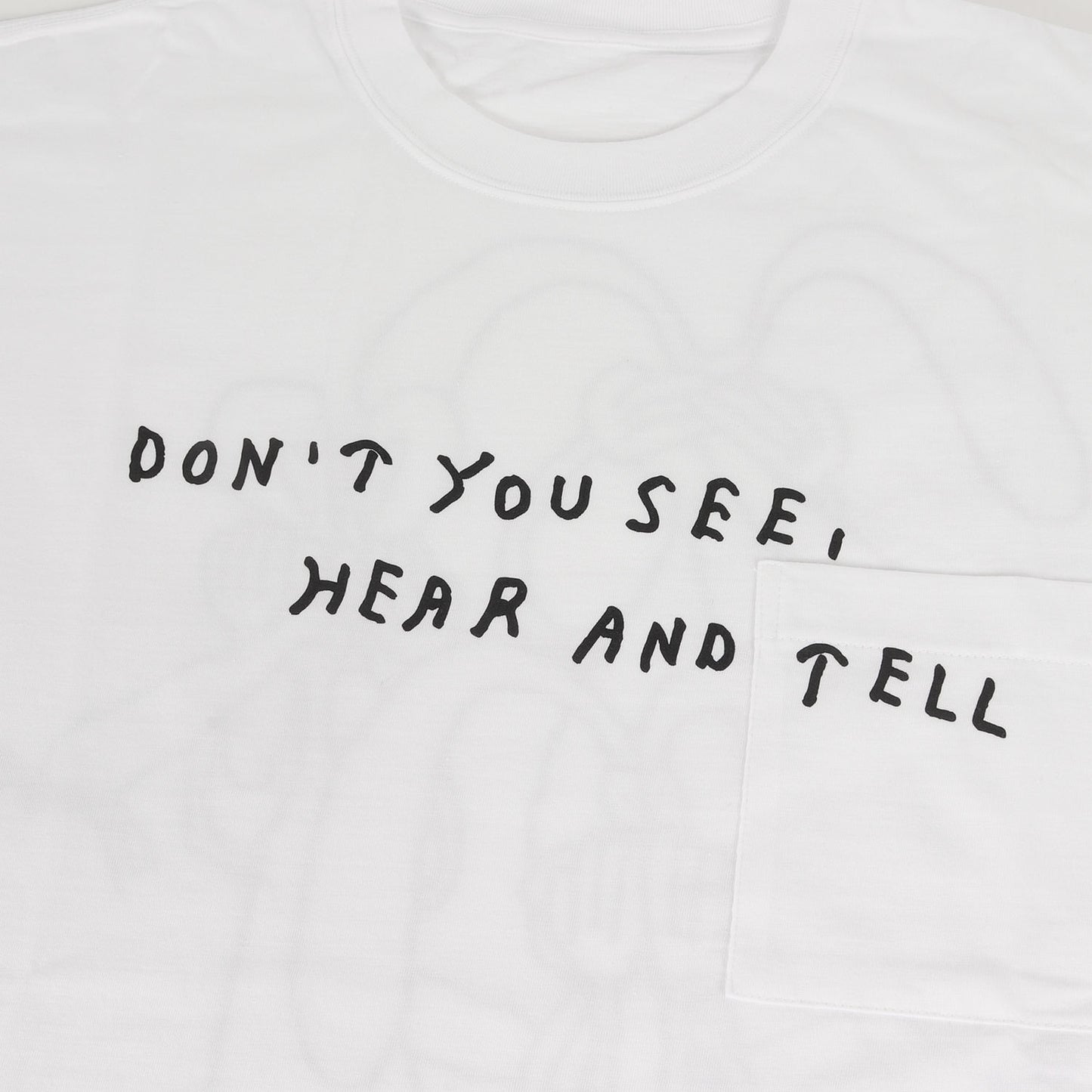 24SS ×Stefan Marx グラフィック ポケット Tシャツ(T-Shirt)