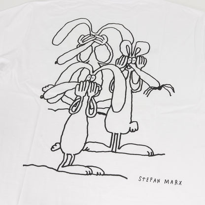 24SS ×Stefan Marx グラフィック ポケット Tシャツ(T-Shirt)