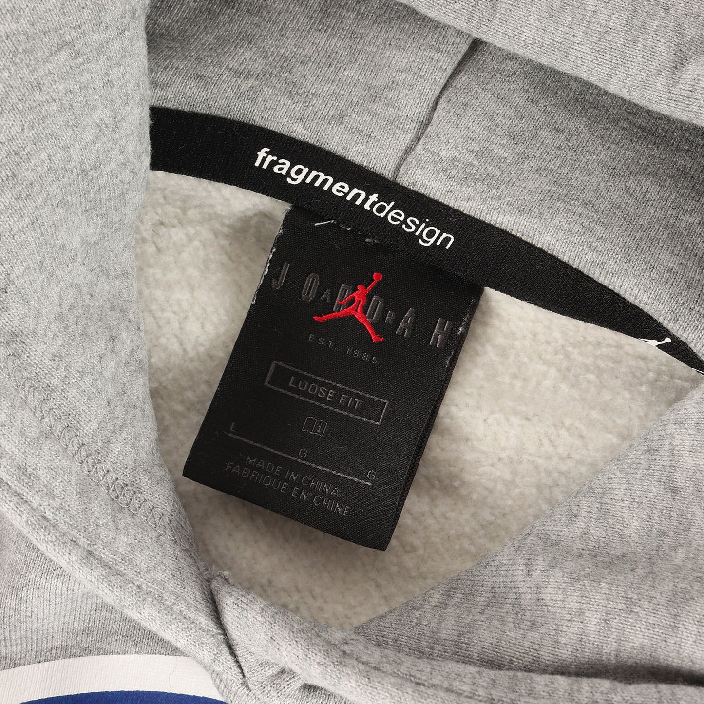 20AW ×fragment design JORDAN スウェットパーカー(AS M J FG FLC PO IMAGE HOODIE)