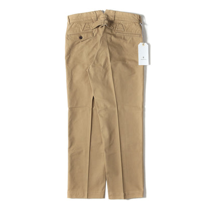 シンチバック付き ワーク チノパンツ