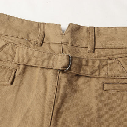 シンチバック付き ワーク チノパンツ