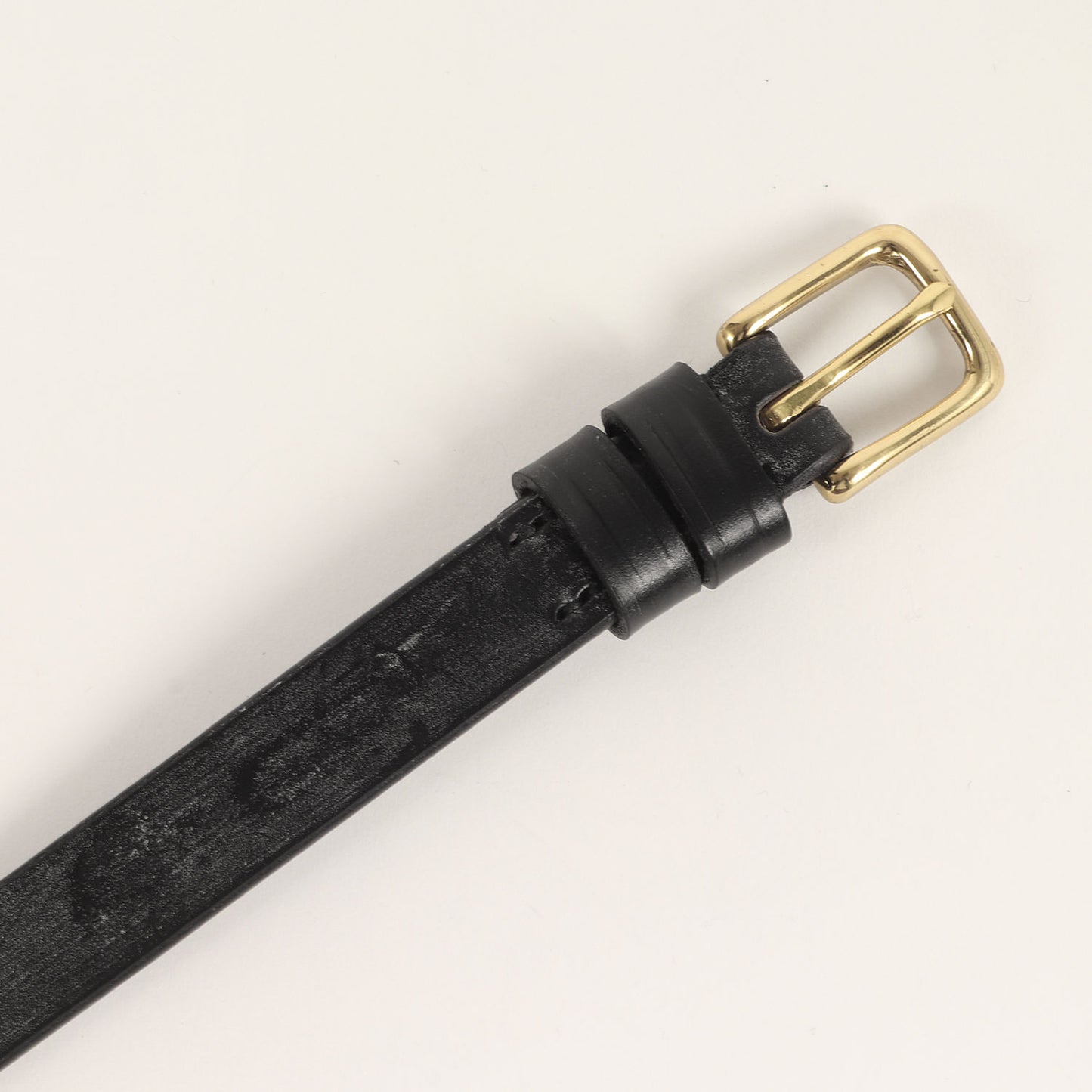 ブライドルレザー ナロー ベルト(Long Saddle Leather Belt)