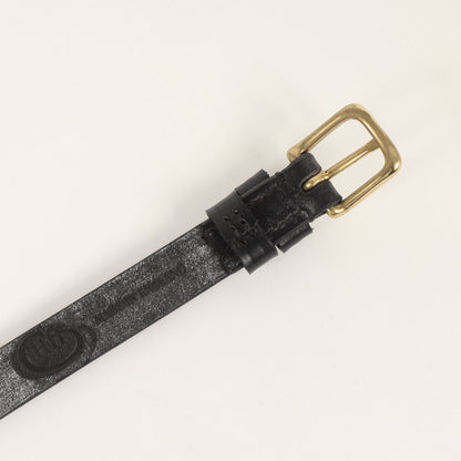 ブライドルレザー ナロー ベルト(Long Saddle Leather Belt)
