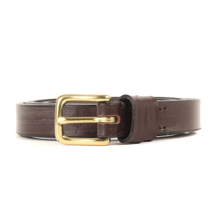ブライドルレザー ナロー ベルト(Long Saddle Leather Belt)