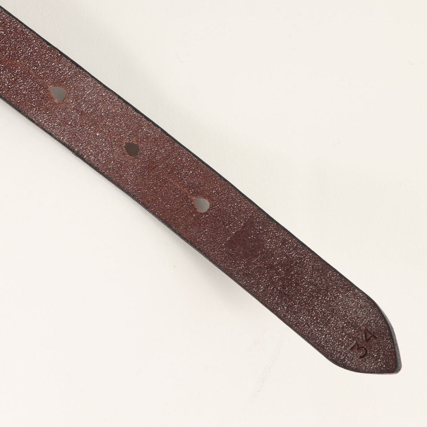 ブライドルレザー ナロー ベルト(Long Saddle Leather Belt)