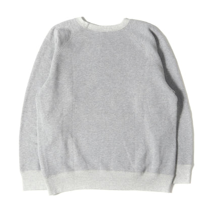 無地 ラグランスリーブ スウェット(RAGLAN C/N LONG SLEEVE SWEAT)