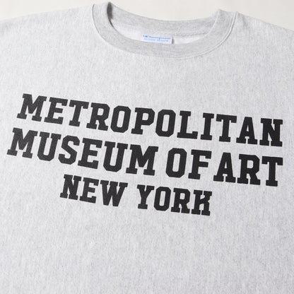 US企画 ×メトロポリタン美術館 MET リバースウィーブ スウェット
