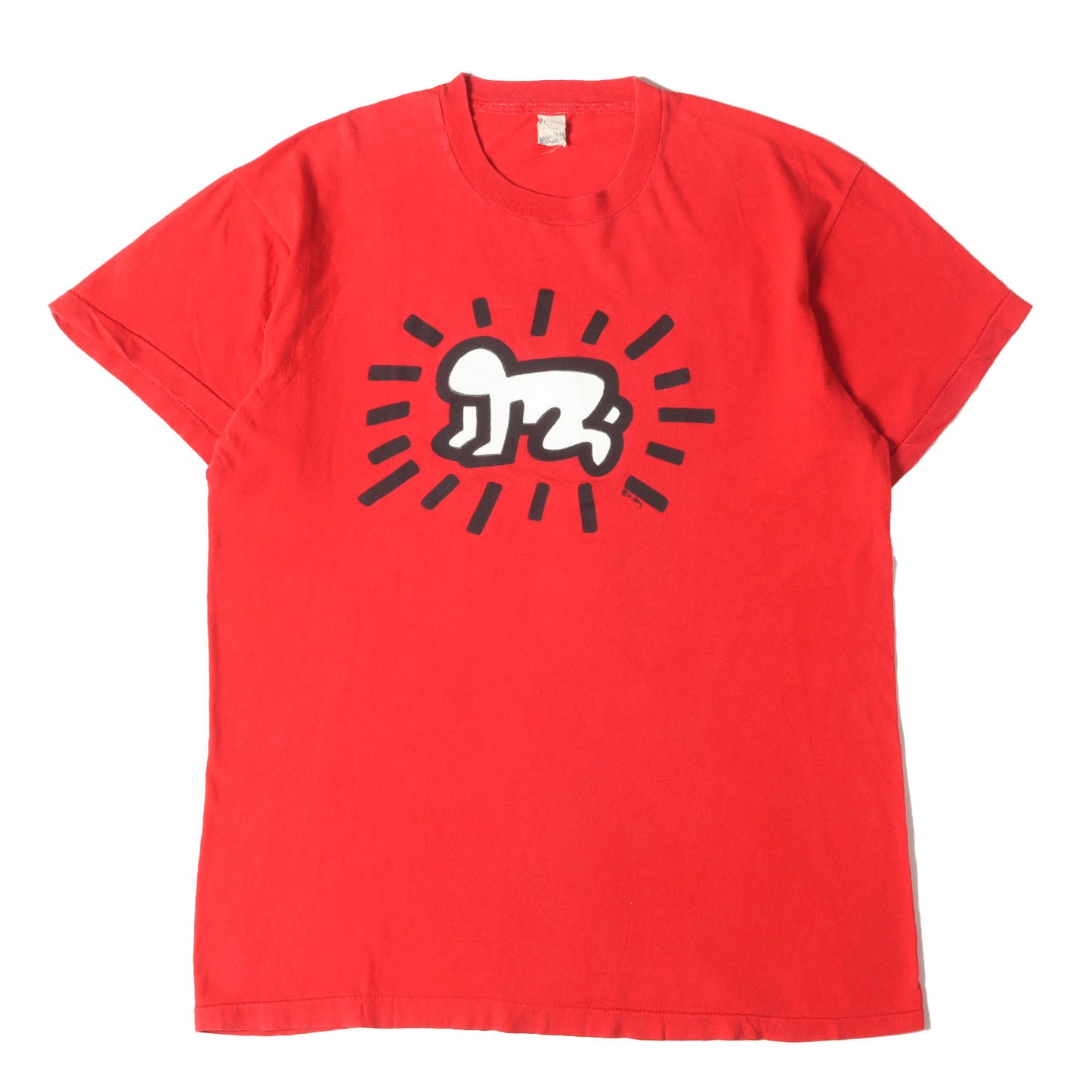 80s Keith Haring 両面プリント Tシャツ(SCREEN STARSボディ / USA製)