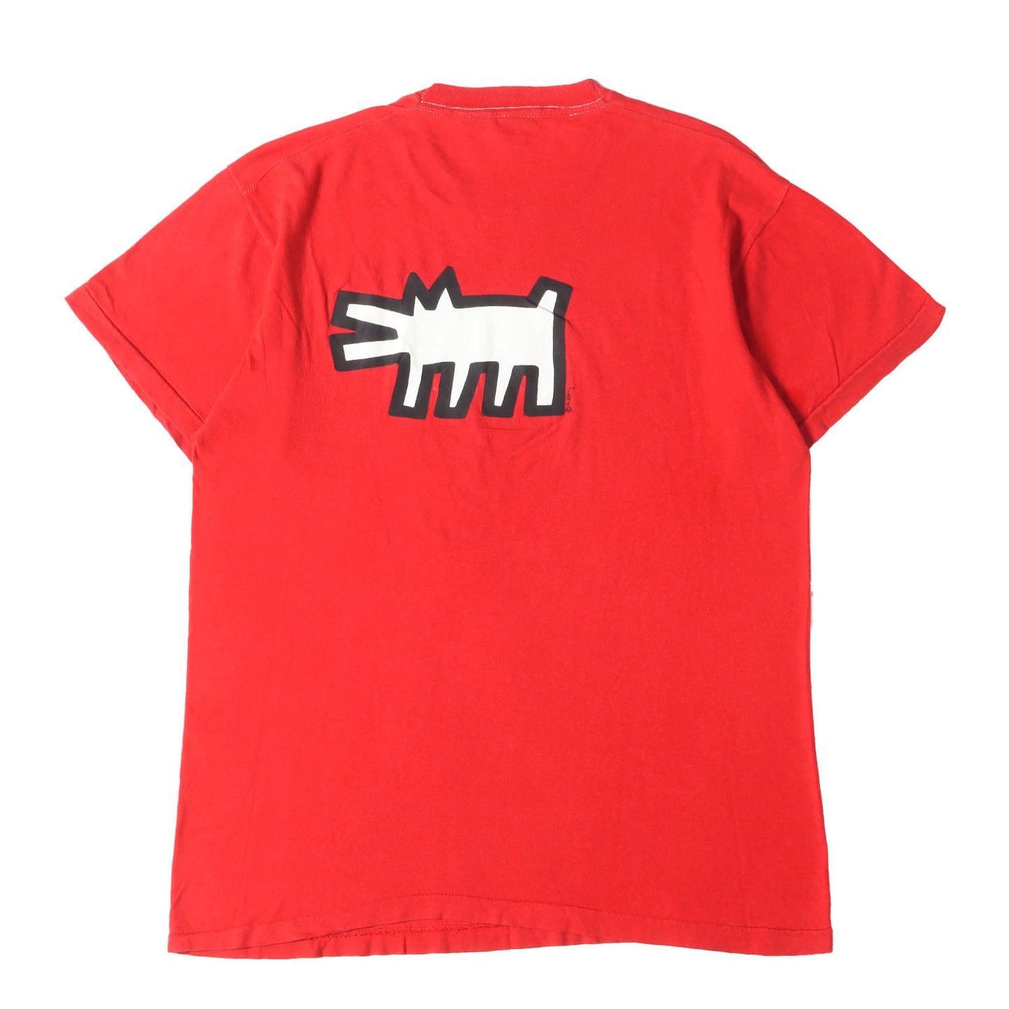 80s Keith Haring 両面プリント Tシャツ(SCREEN STARSボディ / USA製)