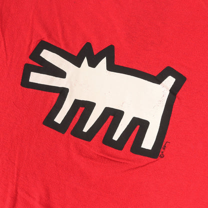 80s Keith Haring 両面プリント Tシャツ(SCREEN STARSボディ / USA製)