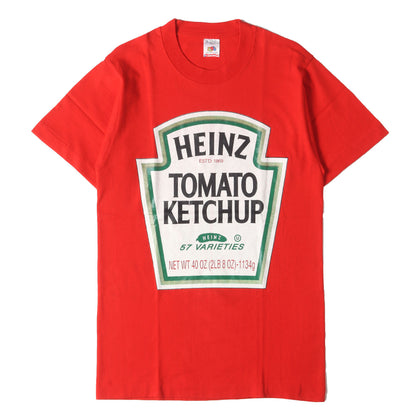 90s 企業物 HEINZ Tシャツ(FRUIT OF THE LOOMボディ / USA製)