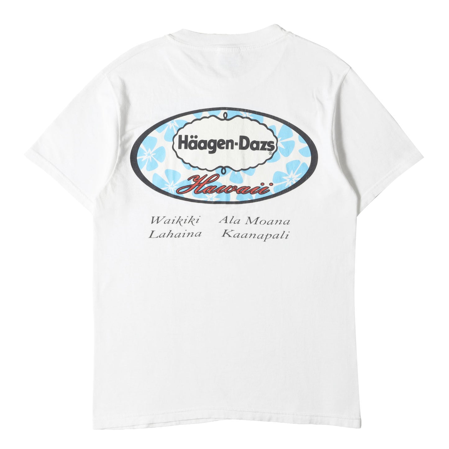00s 企業物 Haagen-Dazs ハワイ限定 Tシャツ(Hanesボディ) / ハーゲンダッツ
