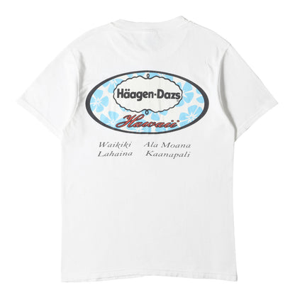 00s 企業物 Haagen-Dazs ハワイ限定 Tシャツ(Hanesボディ) / ハーゲンダッツ