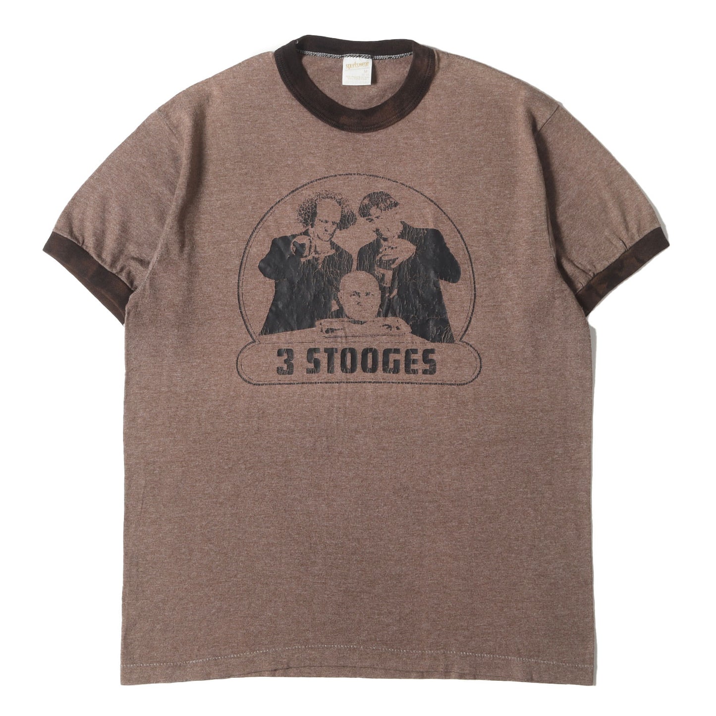 70s The Three Stooges / 三ばか大将 リンガー Tシャツ(Sportswearボディ / USA製)