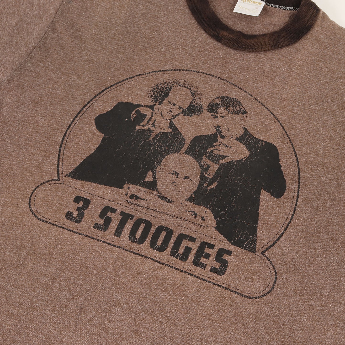 70s The Three Stooges / 三ばか大将 リンガー Tシャツ(Sportswearボディ / USA製)