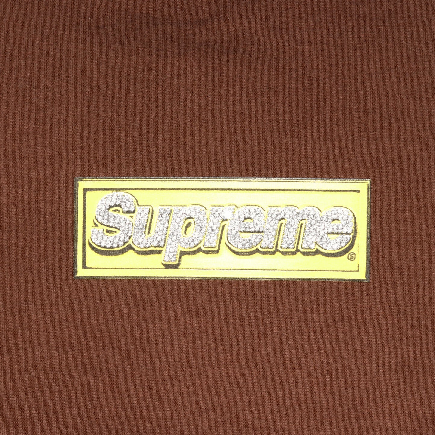 22SS ブリングBOXロゴ スウェットパーカー(Bling Box Logo Hooded Sweatshirt)