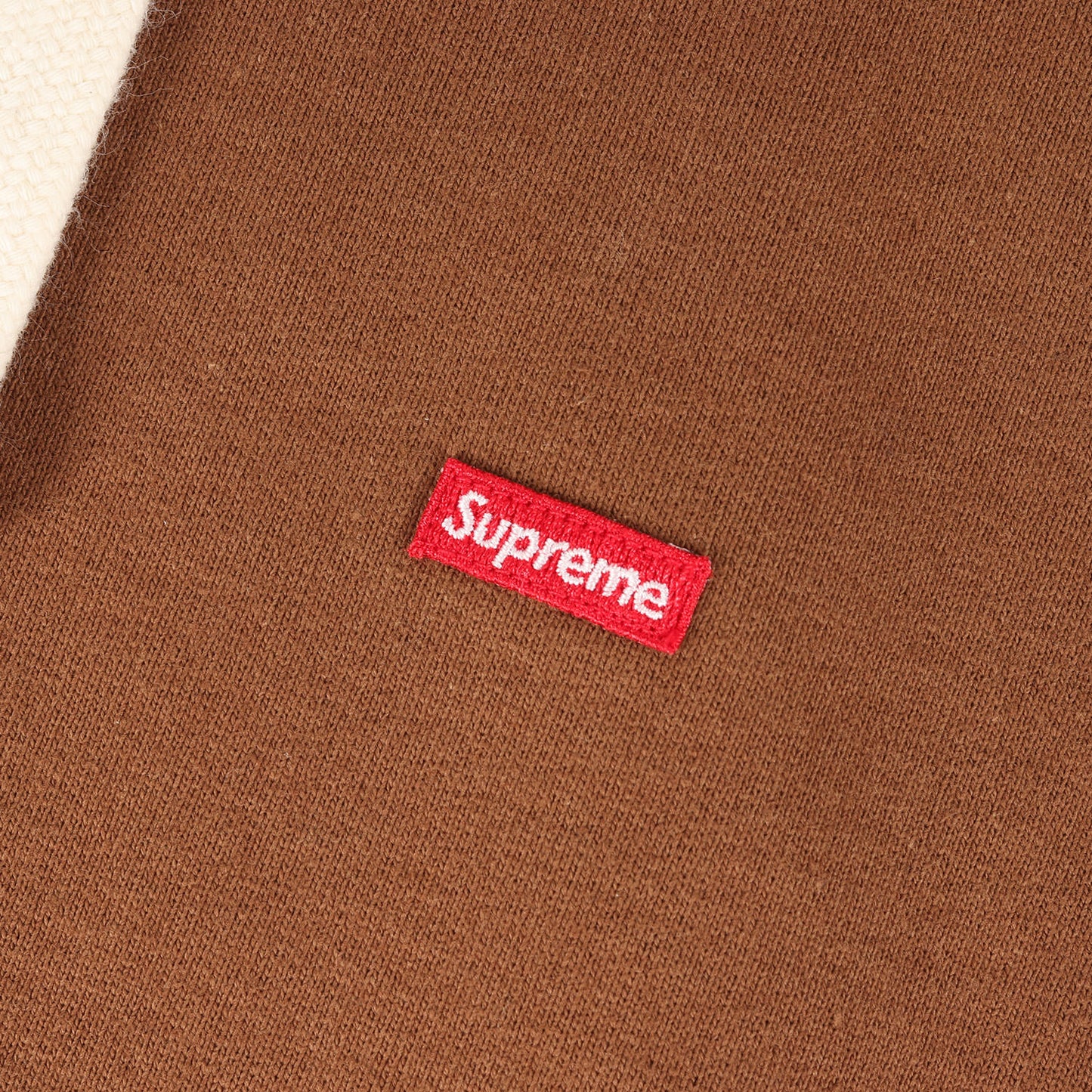 22AW スモールBOXロゴ ジップ スウェットパーカー(Small Box Drawcord Zip Up Hooded Sweatshirt)