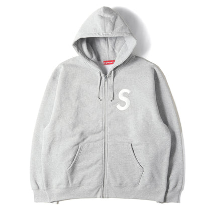 23AW Sロゴ ジップ スウェット パーカー(S Logo Zip Up Hooded Sweatshirt)