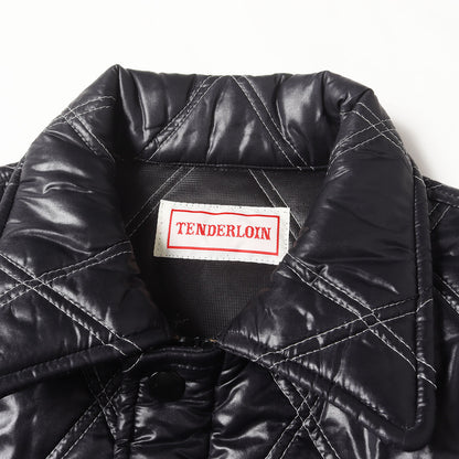 00s ロゴ刺繍 キルティング レーシングジャケット