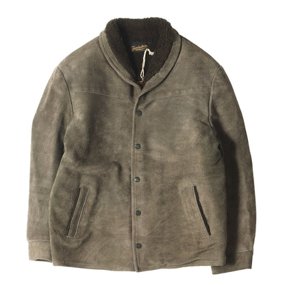 サドルスウェード ショールカラー ボアジャケット(T-SADDLE SUEDE JKT S)