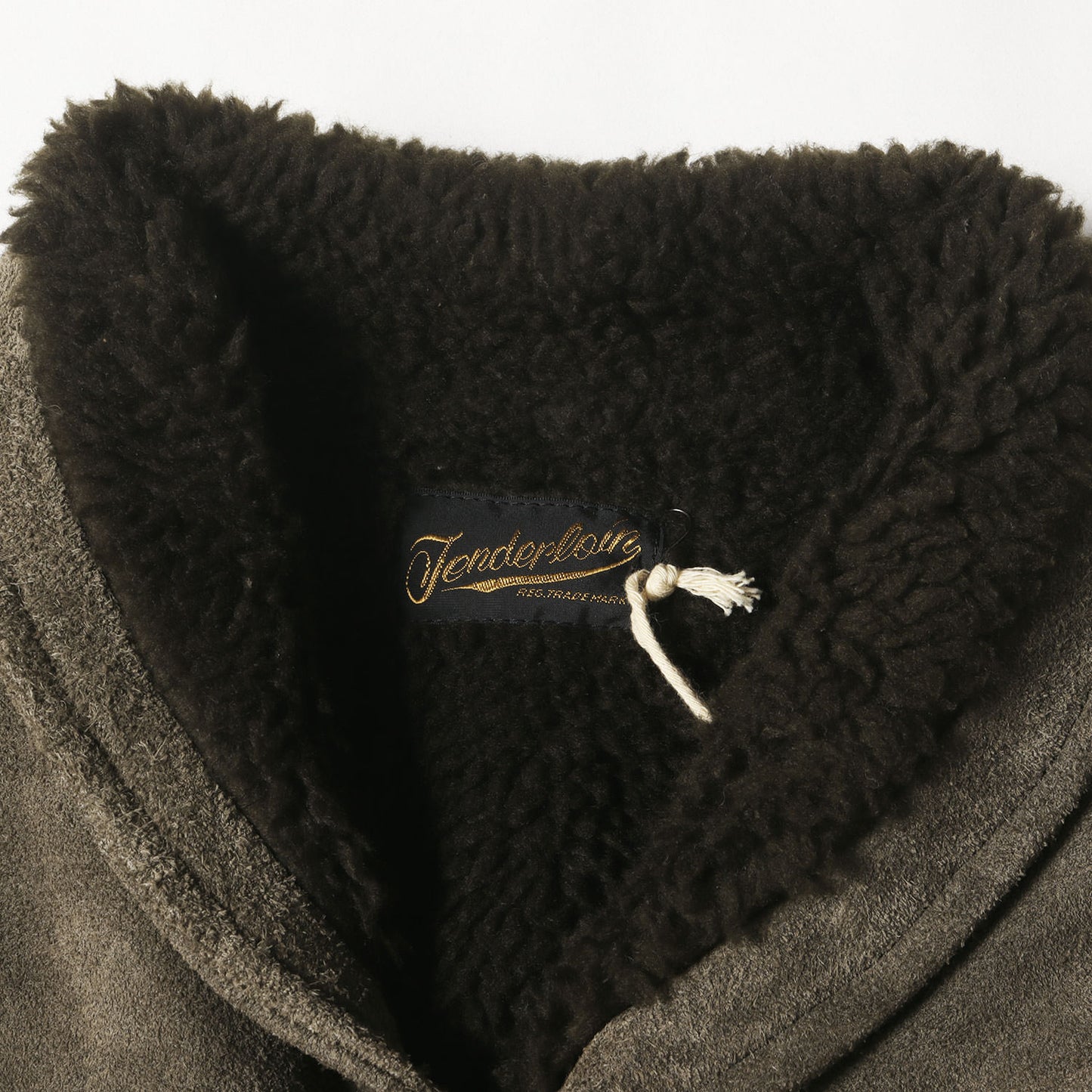 サドルスウェード ショールカラー ボアジャケット(T-SADDLE SUEDE JKT S)