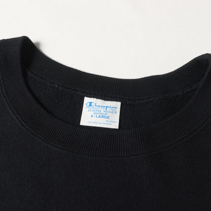 単色タグ復刻モデル 目無し 無地 リバースウィーブ スウェット