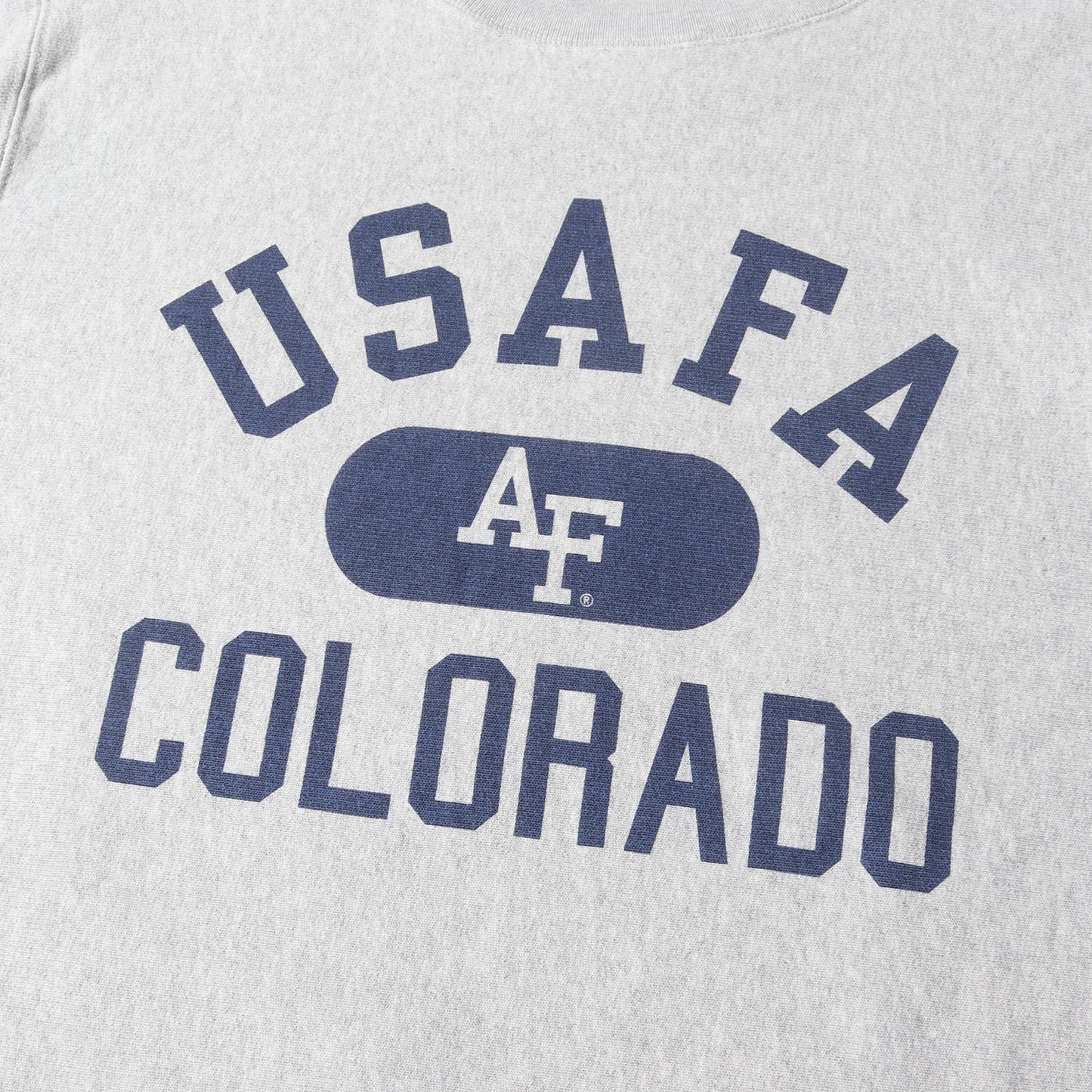 24AW ×USAFA 染み込みプリント リバースウィーブ スウェット / 米国空軍士官学校