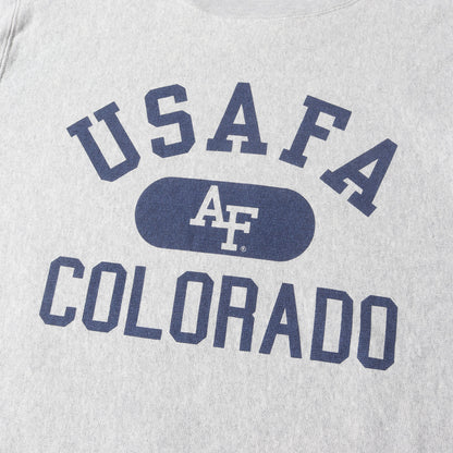 24AW ×USAFA 染み込みプリント リバースウィーブ スウェット / 米国空軍士官学校