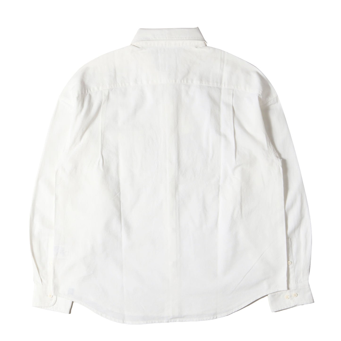24AW コットン/シルク オックスフォード ボタンダウンシャツ(B.D. SHIRT L/S)