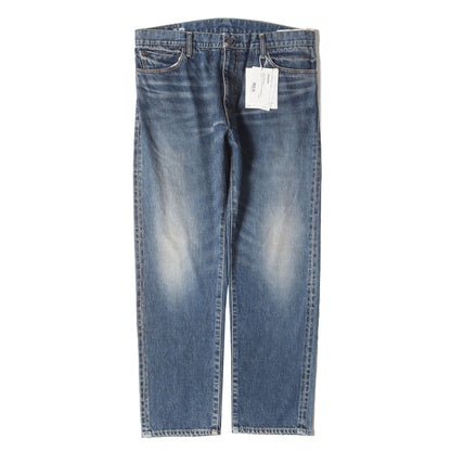 24AW ヴィンテージ加工 デニムパンツ(SOCIAL SCULPTURE 05 DAMAGED-42)