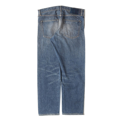 24AW ヴィンテージ加工 デニムパンツ(SOCIAL SCULPTURE 05 DAMAGED-42)