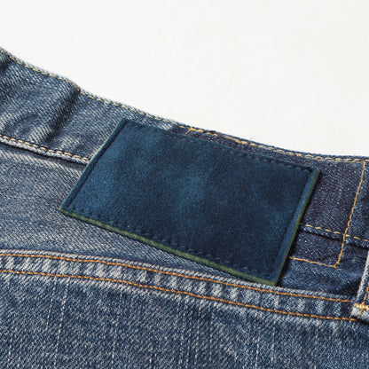 24AW ヴィンテージ加工 デニムパンツ(SOCIAL SCULPTURE 05 DAMAGED-42)