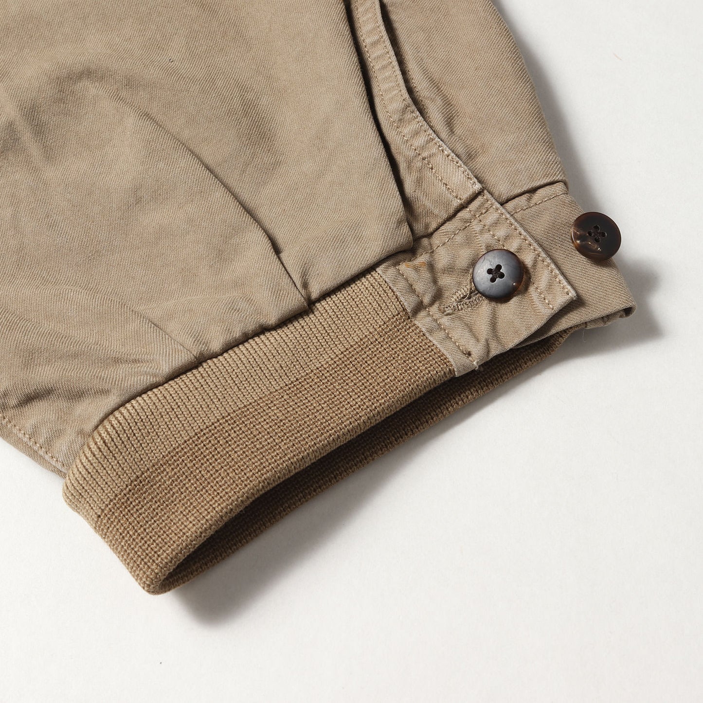 24SS ヴィンテージ加工 キャロル ワイド イージー チノパンツ(CARROL CHINO PANTS DMGD)