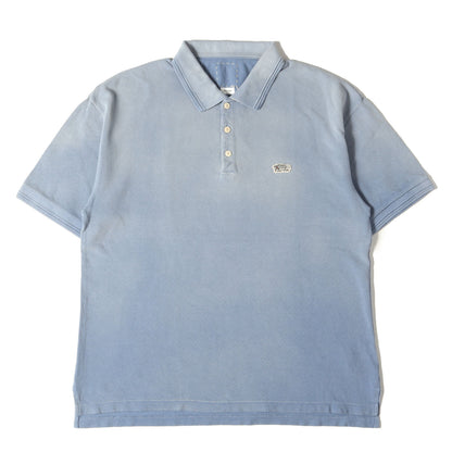 23SS ダメージ加工 コットン 鹿の子 半袖ポロシャツ(JUMBO WELLER S/S DMGD)