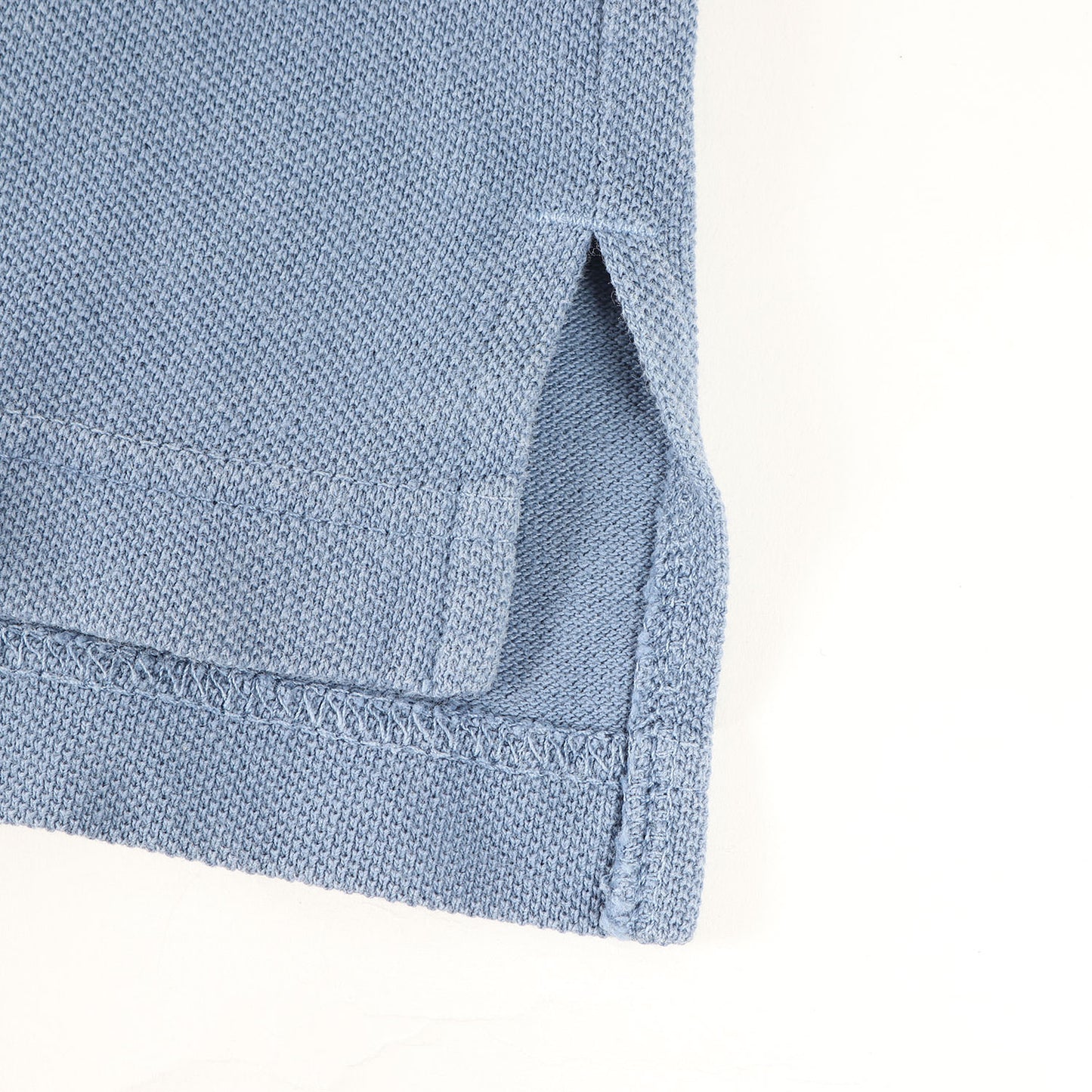 23SS ダメージ加工 コットン 鹿の子 半袖ポロシャツ(JUMBO WELLER S/S DMGD)