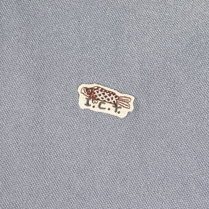 23SS I.C.T ダメージ加工 コットン 鹿の子 半袖ポロシャツ(JUMBO WELLER S/S DMGD)