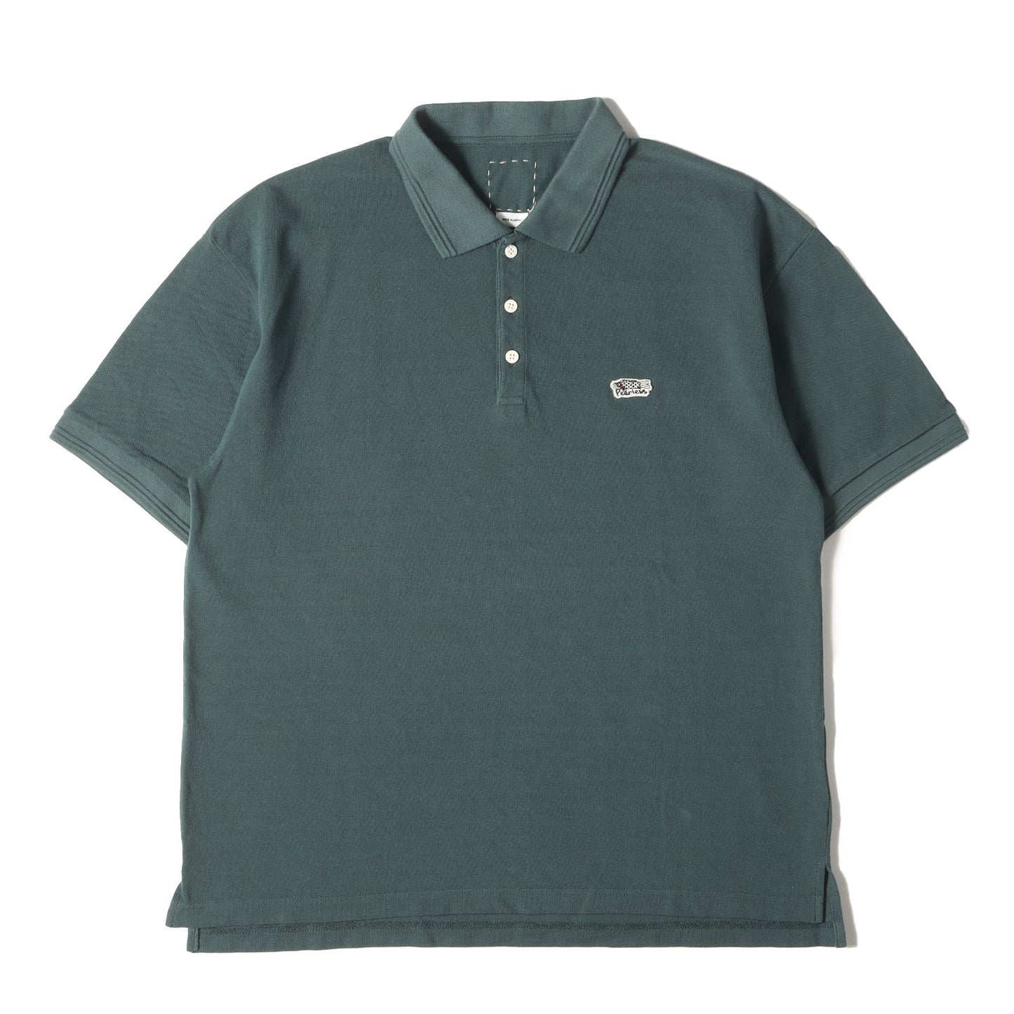 23SS 鯉のぼりワッペン コットン 鹿の子 半袖ポロシャツ(JUMBO WELLER S/S)