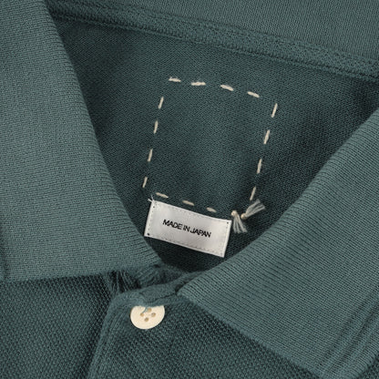 23SS 鯉のぼりワッペン コットン 鹿の子 半袖ポロシャツ(JUMBO WELLER S/S)