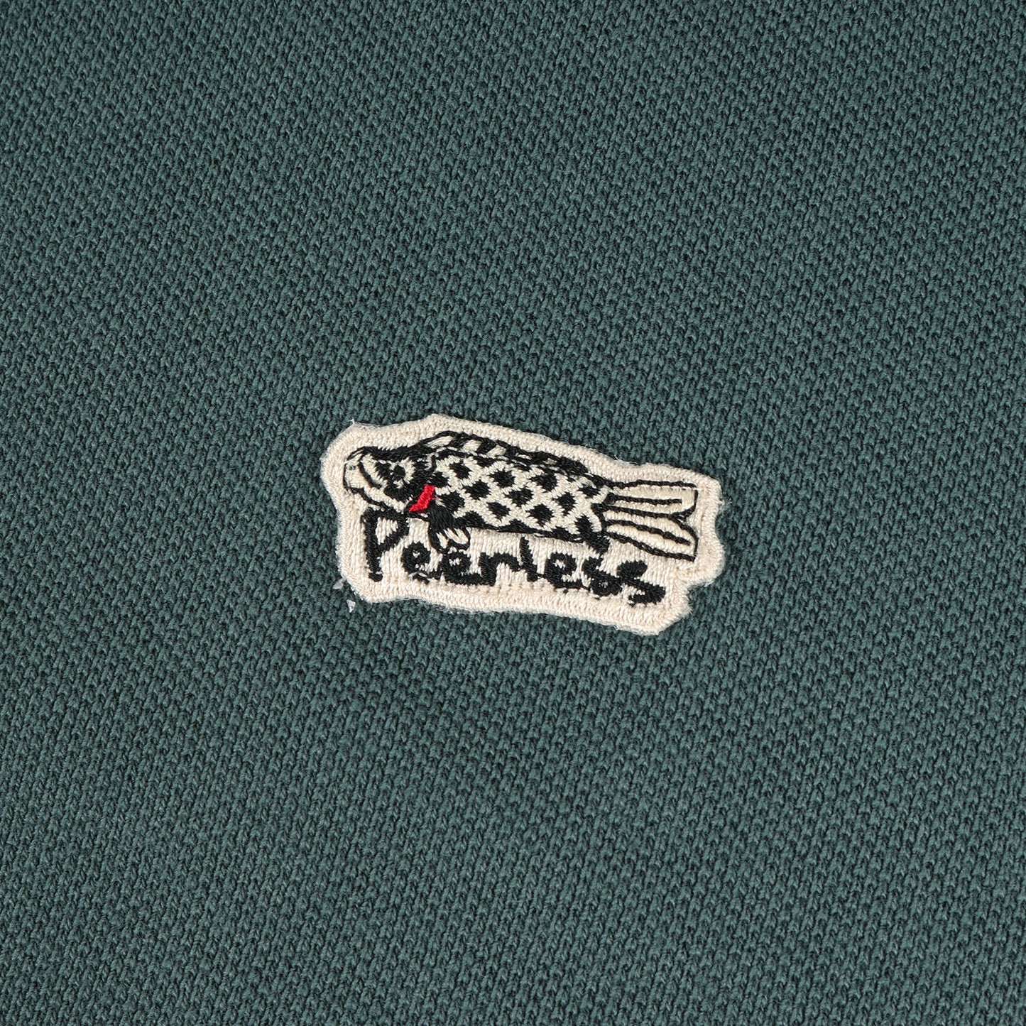 23SS 鯉のぼりワッペン コットン 鹿の子 半袖ポロシャツ(JUMBO WELLER S/S)