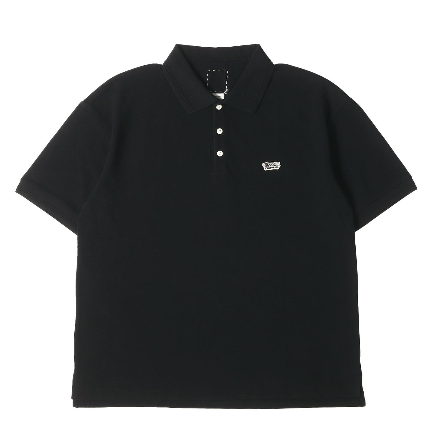 23SS 鯉のぼりワッペン コットン 鹿の子 半袖ポロシャツ(JUMBO WELLER S/S)