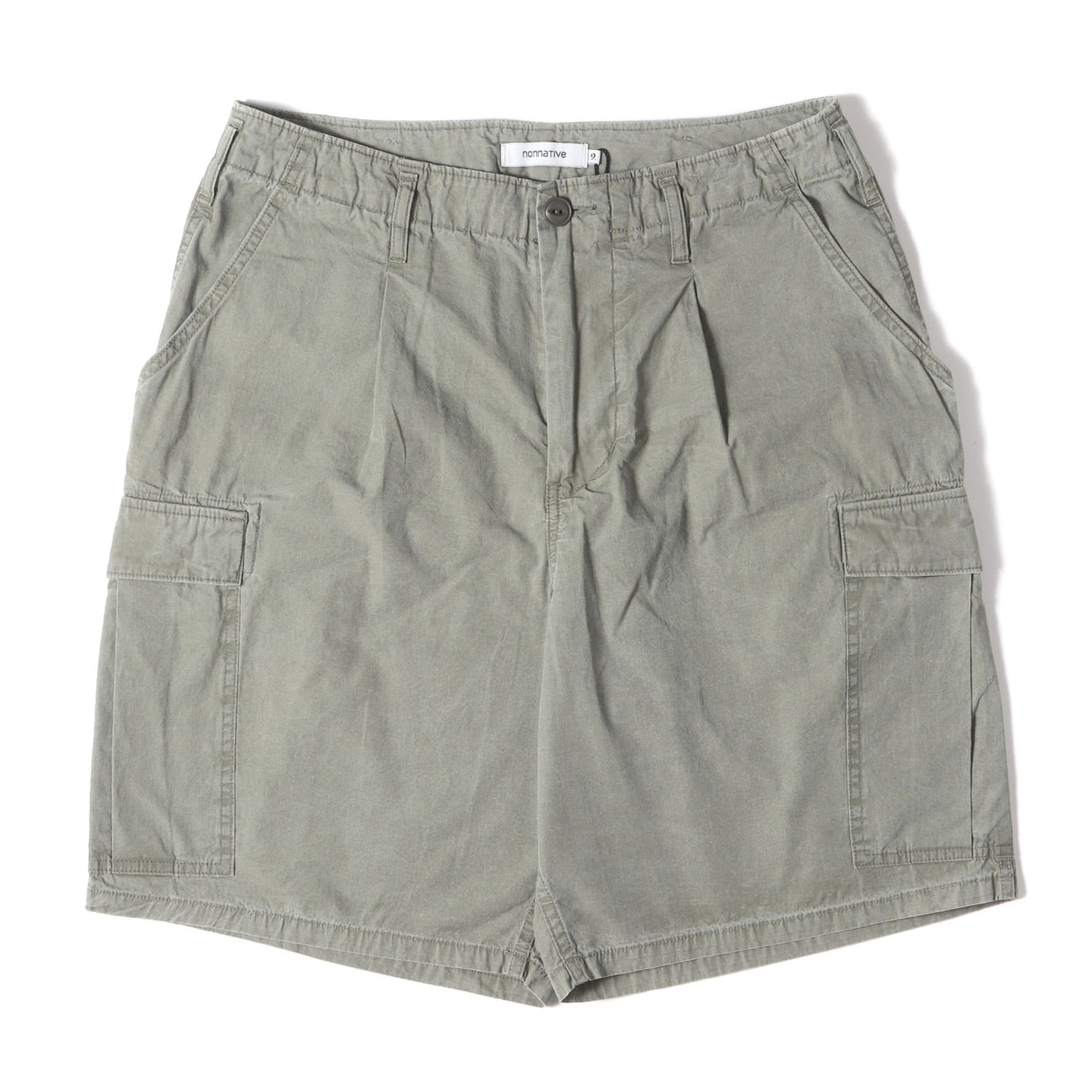 25SS 硫化染め ミリタリー カーゴショーツ(TROOPER 6P SHORTS COTTON TYPEWRITER SULFUR DYE)