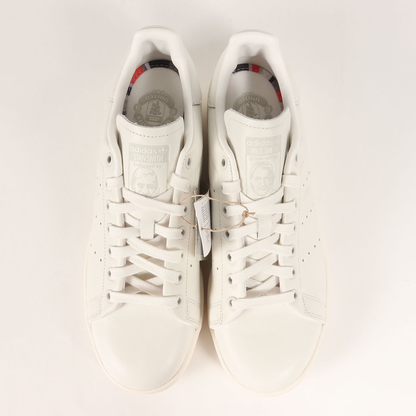 22AW 世界1946足限定 ×adidas ×Manchester United STAN SMITH MU SMITH+SMITH (HP3134)