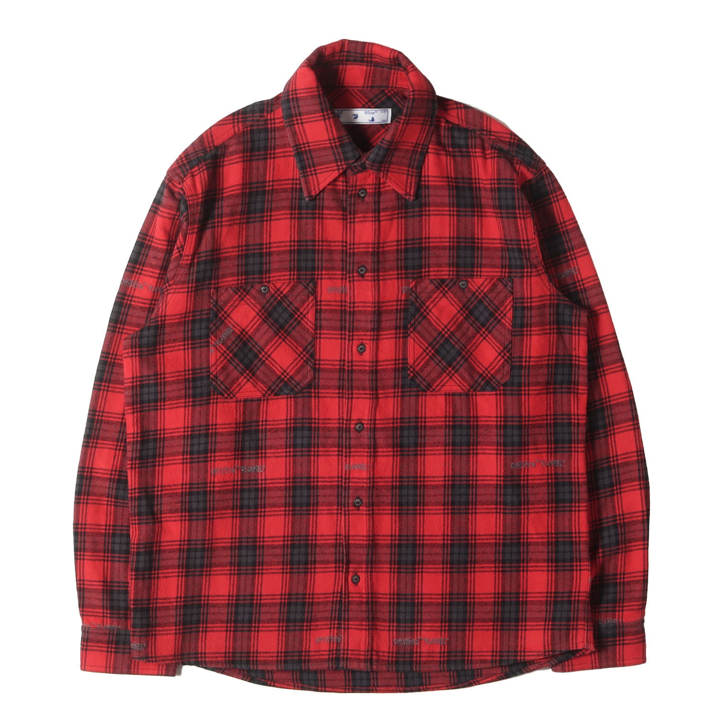 20AW ステンシル アロー チェック フランネルシャツ(STENCIL FLANNEL CHECK SHIRT)